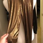 See You Monday  gold sparkle leggings Photo 1