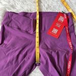 FUBU X ACAIBERRY FUBU SPORTS Purple Scrunch logo print LEGGING SIZE XLARGE Photo 4