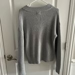 Caslon  Half Button Pima Cotton Blend Sweater Photo 4