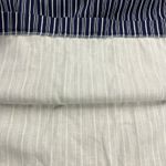 Handmade Artisan Applique Noah's Ark Jumper Dress Navy Pinstripe Est. Size L Photo 8