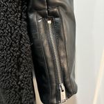 Andrew Marc  Mixed Media Sherpa Coat Sz S NWT Photo 4