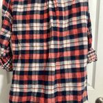 Skies Are Blue  Plaid button up shirt Size Medium Photo 5