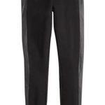 Line and Dot NWT  Black Sheepskin Stripe Pants Photo 0