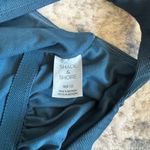 Shade & Shore Target blue Jacquard-knit one-piece swimsuit in blue Photo 2