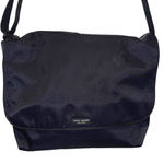 Kate Spade Kate Spade New York Womens Nylon Messenger Crossbody Handbag Large Black Photo 0