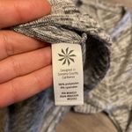 Athleta Grey No Sweatin It Shark Bite Long Sleeve Top Size XS Photo 2