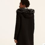 J.Crew New Chateau Parka Italian Wool Stadium Cloth Black Coat Jacket Outerwear Photo 2