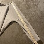 ZARA Trafuluc Shirt Women's Size Medium Loose Fit Minimilist Cream Tan Long Slv Photo 6