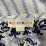 Roberta Roller Rabbit NWT Roller Rabbit Size S M Cotton Embroidered Floral Tunic Blouse Boho Cottage Photo 1