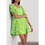 Faithfull the Brand  La Berben Mini Dress Cleo Floral Print Dress NWT Sz. 4 Photo 1