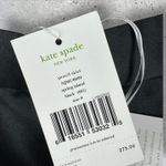 Kate Spade ‎ Black Satin Pencil Skirt Spring Island NWT Sz 8 $275 Photo 1