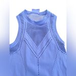 Athleta  Lavender Perforated Tank Top Photo 3