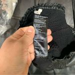 Anthropologie By  Faux Leather Balloon Jumpsuit size Large EUC black womens Photo 8