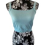 Colsie Ribbed Cropped Cami Tank Top Crop Workout Sleepwear White Size XL Photo 0