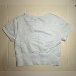 Offline By Aerie Crop Top Women’s Size Small P Lined Light Blue Stretch Seamless Photo 9