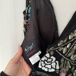 Mac Duggal NWT Black Embellished Floral Sequined Gown 6 Photo 8