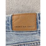American Eagle Jeans Womens Size 12 Blue Destressed Curvy 90s Straight Whiskers Photo 12