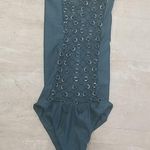 Mikoh 💕💕 Waikele Strapless One Piece Swimsuit Green Small S NWT Photo 0