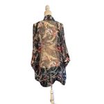 Victoria's Secret VINTAGE Gold Label Sheer Floral Kimono Robe-One Size Photo 3