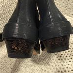 Golden Goose   ANNICE WOMENS 8 Black Leather Western Ankle Boots Photo 12