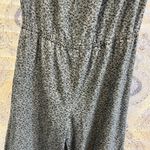 CeCe  Chambray Floral Jumpsuit‎ Size Large Photo 3
