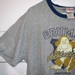 Disney  Grumpy Athletics grey t shirt Photo 4