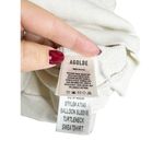 AGOLDE White Cotton Balloon Sleeve Turtleneck Sweatshirt Small Photo 12