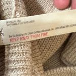 Free People Beach Cream Knit Crochet Wrap Maxi Skirt Size S Photo 6