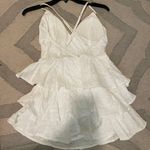 White Eyelet Romper Photo 1