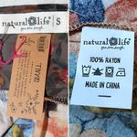 Natural Life  Live-In-It Knit ButterSoft Floral Mini Skirt Pink Multicolor S NWT Photo 8