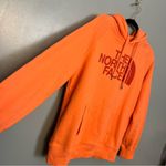 The North Face Dome Logo Hoodie Pullover Sweatshirt Coral Orange Women’s M Photo 3