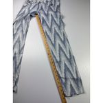 AG Adriano Goldschmied  The Stilt Zig Zag Print Jeans‎ Denim Pants Size 27R Photo 1