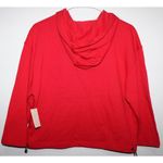 DKNY Womens Boston Red Sox Hoodie Sweatshirt, Red, Small Photo 2