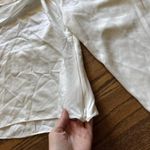 ZARA  nwt white satin blouse Photo 2