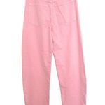 frame denim Frame Long Barrel Jeans in Washed Dusty Pink Photo 4