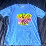 Womens Blue UK Graphic T Photo 0