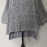 Dex Oversize Cotton Criss Cross Back Sweater Gray Size 2X Photo 2