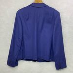 Pendleton Vintage Blazer Purple Wool Boxy Crop Single Button Jacket Fully Lined Photo 3