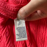 American Eagle  Outfitters Pink‎ Cable Knit Sweater Size XS Casual, Fall Photo 6