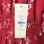 Francesca's Francesca’s Trixxi Ditsy Floral Puff Sleeve Mini Dress Size XL Red Cottagecore Photo 5