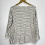 Cut Loose Black and White Striped Top Size L Photo 5