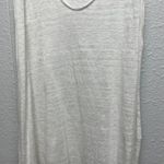 Maje  100% Linen CoastalGrandma Lagenlook Beach Lightweight Womens Tank Top Small Photo 3