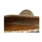 Tory Burch  Minnie Travel Metallic Gold Sz 7 Shimmer Medallion Flats w/ COA Photo 7