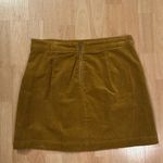 Copper Key (Dillard’s) Mustard Corduroy Mini Skirt Photo 1