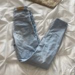 ZARA  light wash skinny jeans Photo 2