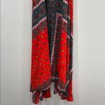 Nanette Lepore  Red and Black Maxi Dress Photo 3
