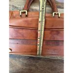 J.Crew  Women's Brown Genuine Leather Teddie Satchel Bag Photo 6