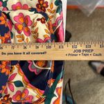 The Sak Womens Bag Floral Multicolor Waxed Coated Denim / Canvas Crossbody Bag - NEW Photo 8