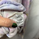 Young Fabulous and Broke Pastel Tie Dye Pullover Sweatshirt Womens L Photo 5