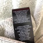 BLANK NYC  Drape Knit Shawl Collar Faux Leather Sleeve Moto Jacket Size Medium Photo 10